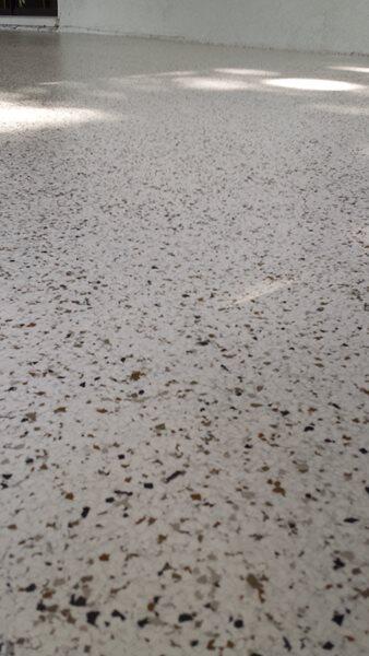 Epoxy Flooring project by Concrete Ideas Florida: Epoxy floor coating applied to a commercial or residential concrete surface.