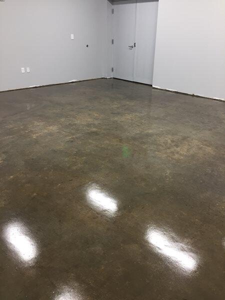 Sealed Concrete project by Concrete Ideas Florida: Concrete sealer applied to a commercial floor for protection and sheen.