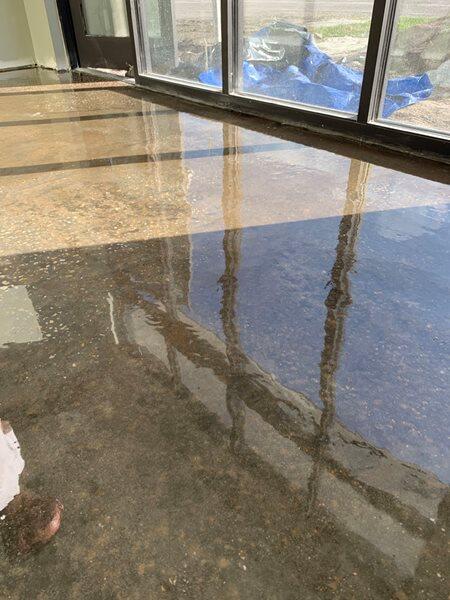 Sealed Concrete project by Concrete Ideas Florida: Concrete sealer applied to a commercial floor for protection and sheen.