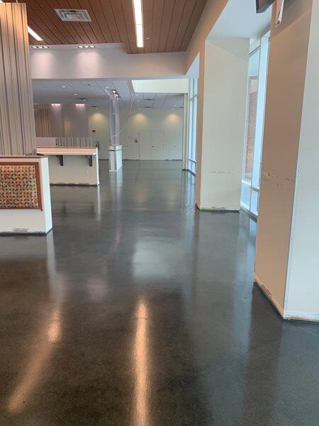 Stained Concrete project by Concrete Ideas Florida: Stained concrete in a commercial or residential interior setting.
